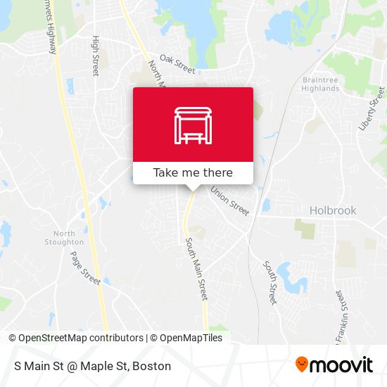 Mapa de S Main St @ Maple St
