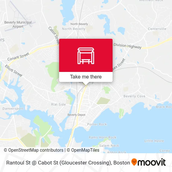 Mapa de Rantoul St @ Cabot St (Gloucester Crossing)