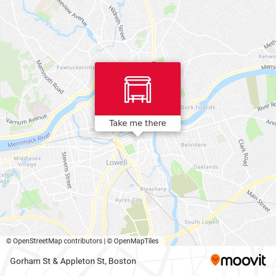 Mapa de Gorham St & Appleton St