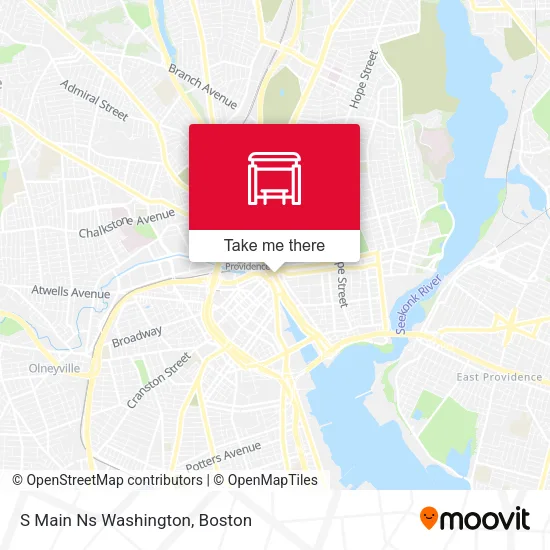 Mapa de S Main Ns Washington
