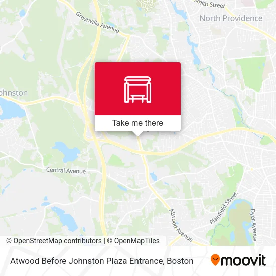 Atwood Before Johnston Plaza Entrance map