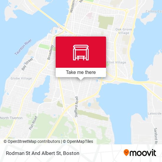Mapa de Rodman St And Albert St