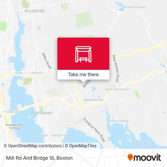 Mill Rd And Bridge St map