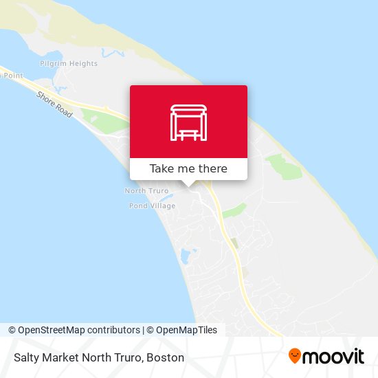 Salty Market North Truro map