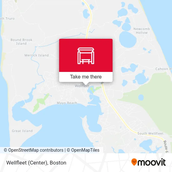 Wellfleet (Center) map