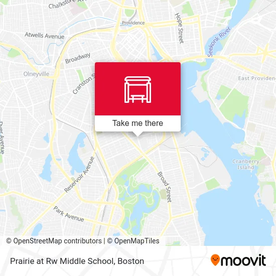 Prairie at Rw Middle School map