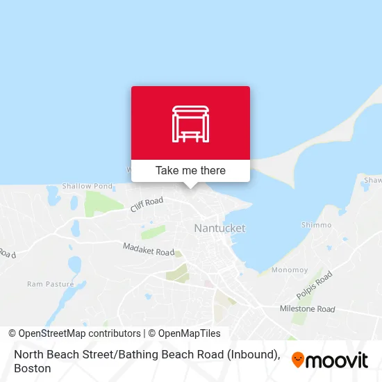 North Beach Street / Bathing Beach Road (Inbound) map