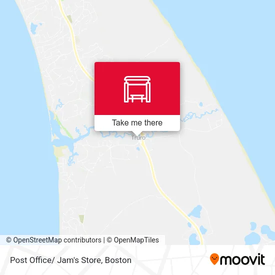 Post Office/ Jam's Store map