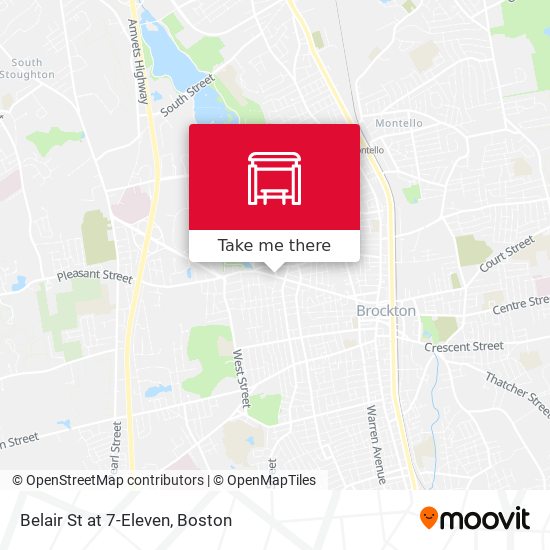 Mapa de Belair St at 7-Eleven