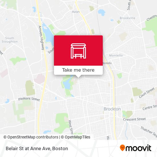 Mapa de Belair St at Anne Ave