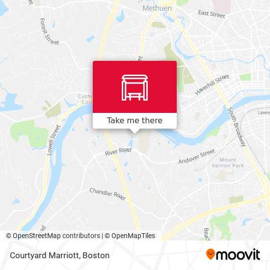 Mapa de Courtyard Marriott