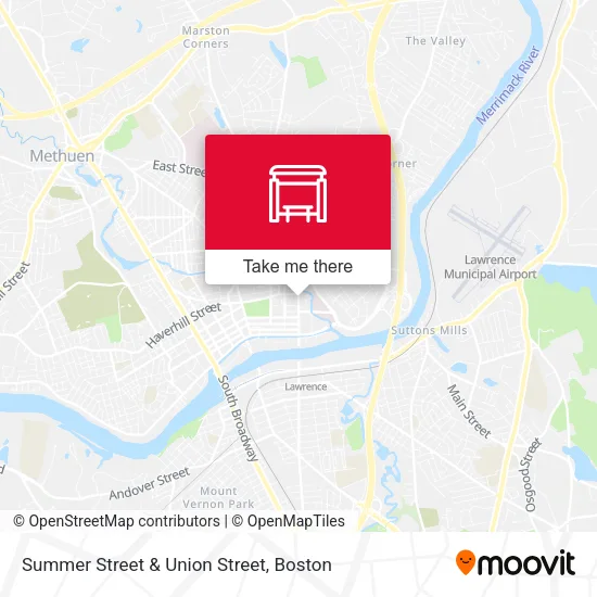 Summer Street & Union Street map