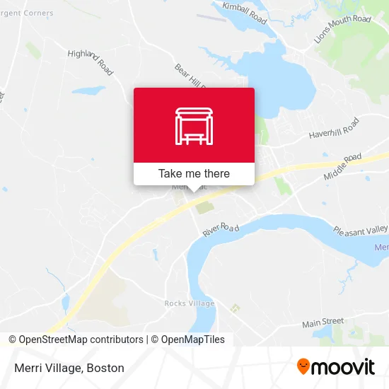 Merri Village map