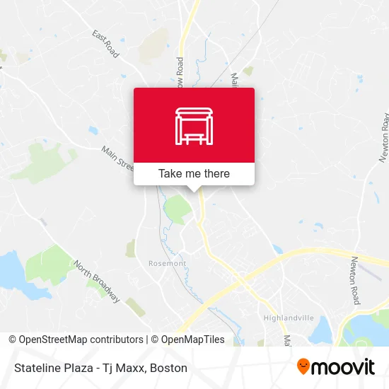 Stateline Plaza - Tj Maxx map