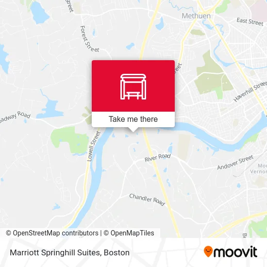 Marriott Springhill Suites map