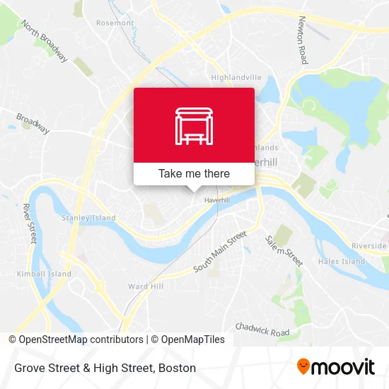 Grove Street & High Street map