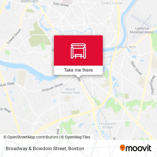 Mapa de Broadway & Bowdoin Street