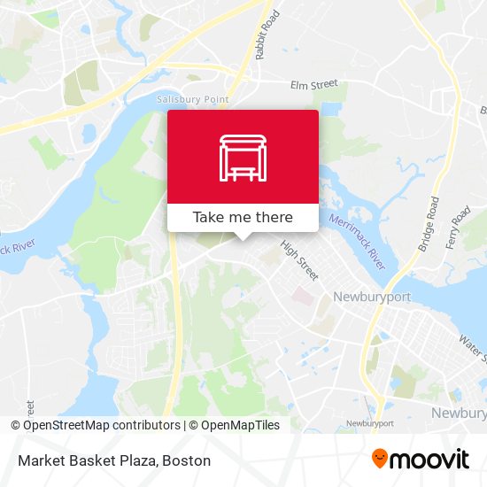 Market Basket Plaza map