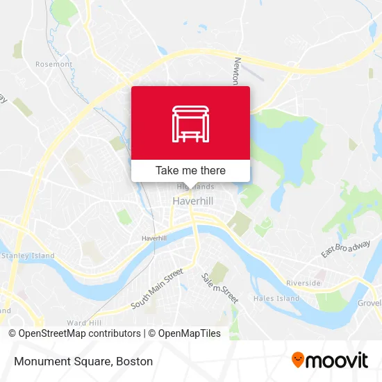 Mapa de Monument Square