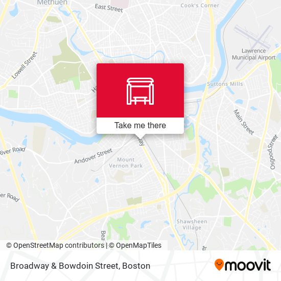 Mapa de Broadway & Bowdoin Street