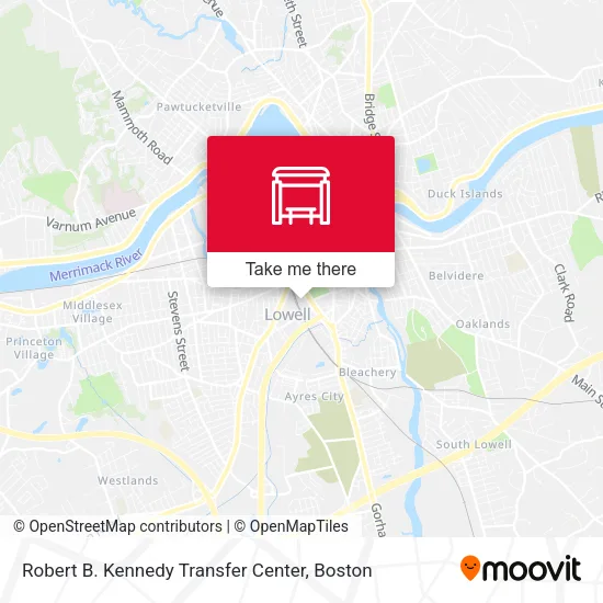 Mapa de Robert B. Kennedy Transfer Center