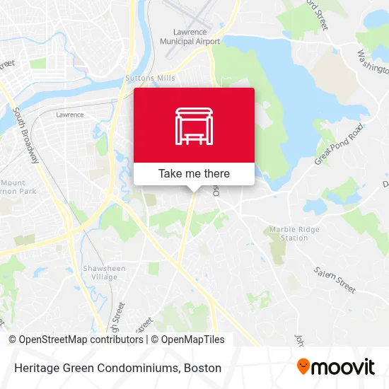 Heritage Green Condominiums map