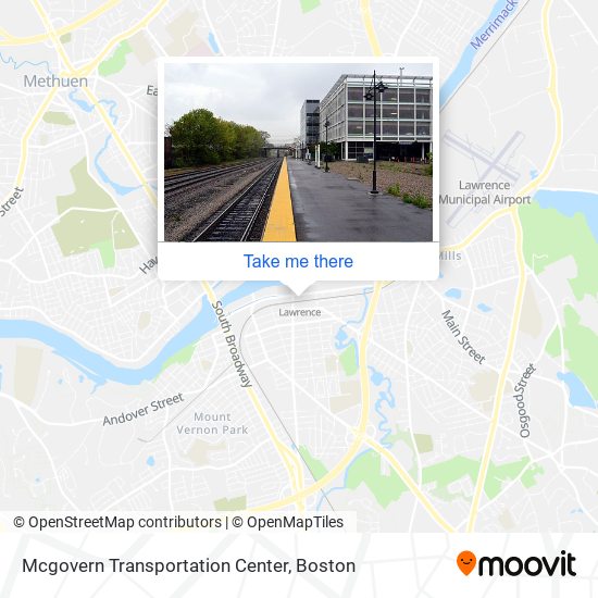 Mcgovern Transportation Center map
