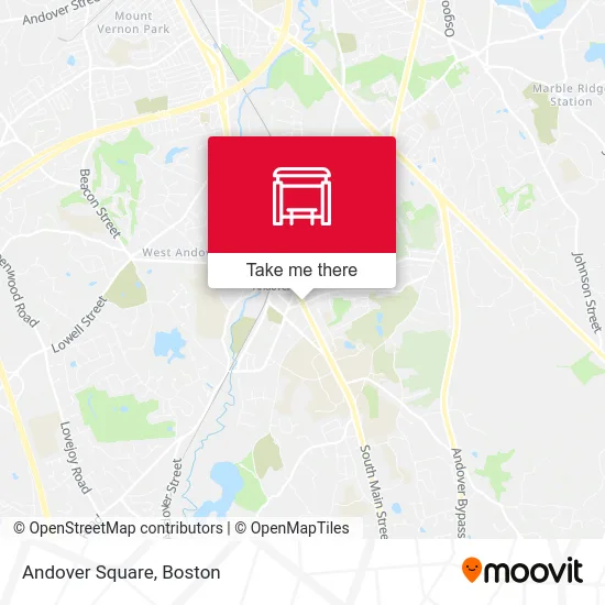 Andover Square map