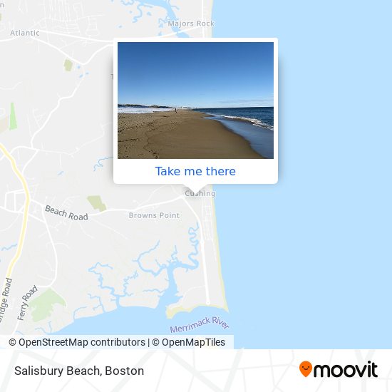 Mapa de Salisbury Beach