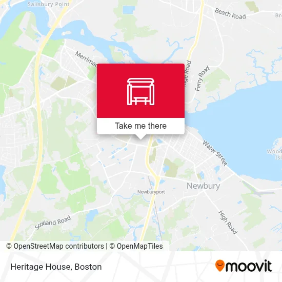 Heritage House map