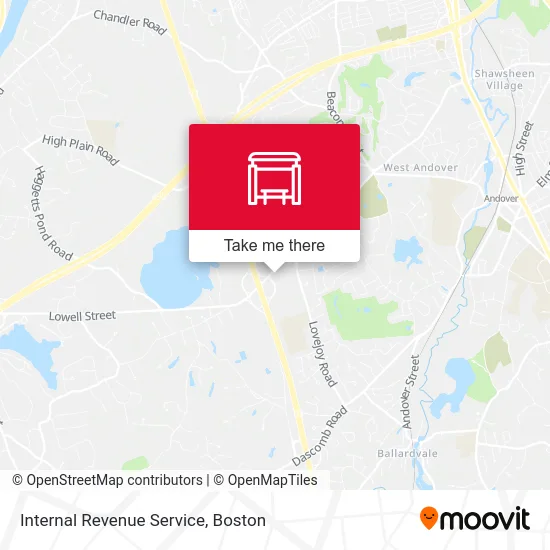 Internal Revenue Service map