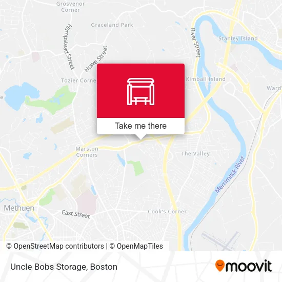Uncle Bobs Storage map
