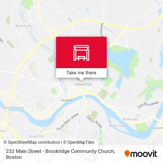 232 Main Street - Brookridge Community Church map