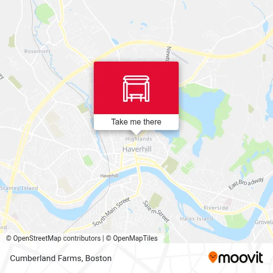 Cumberland Farms map
