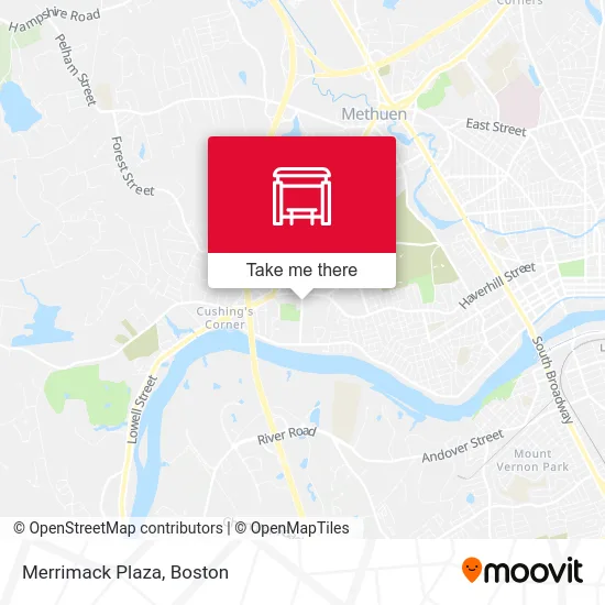 Merrimack Plaza map