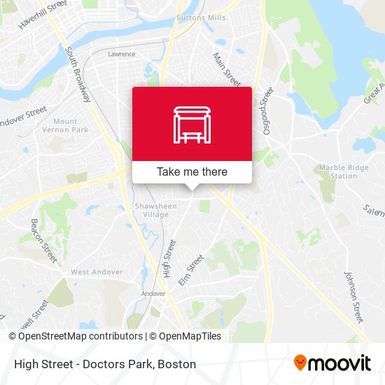 Mapa de High Street - Doctors Park