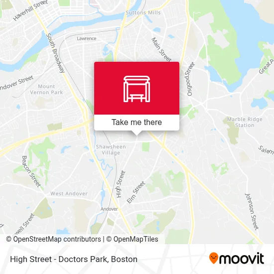 High Street - Doctors Park map