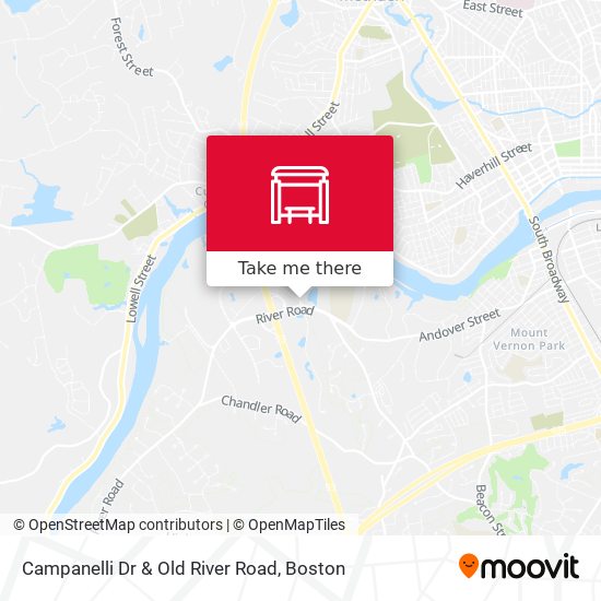 Campanelli Dr & Old River Road map