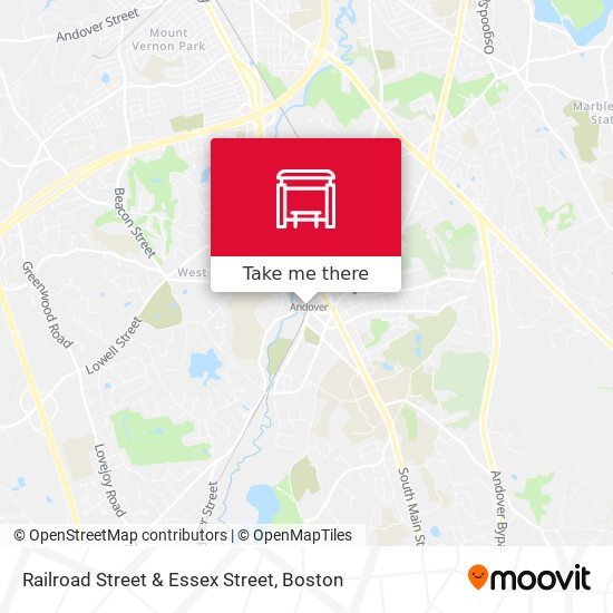 Mapa de Railroad Street & Essex Street