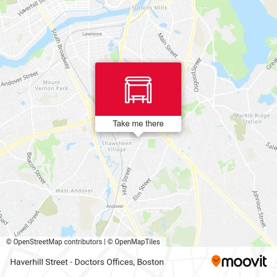 Haverhill Street - Doctors Offices map