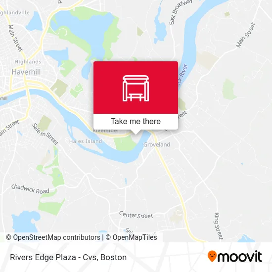 Rivers Edge Plaza - Cvs map
