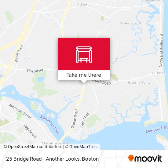 25 Bridge Road - Another Looks map