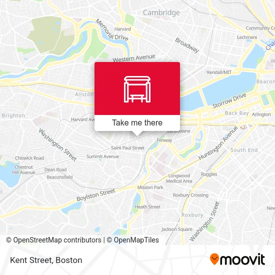 Kent Street map