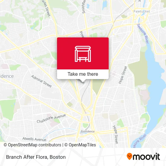 Branch After Flora map