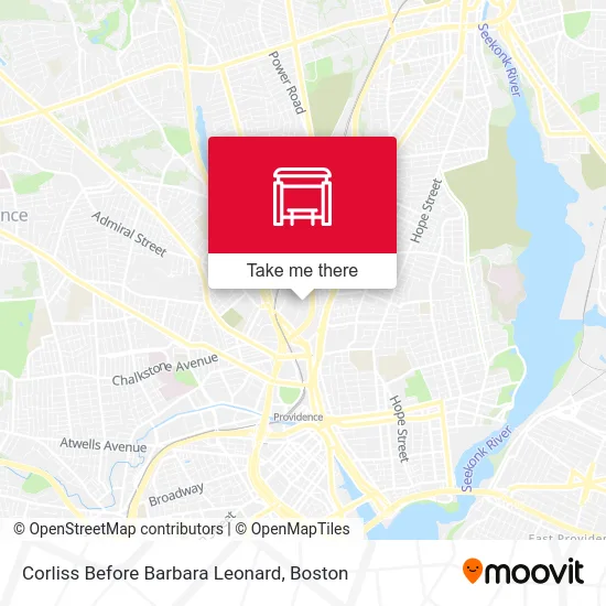 Corliss Before Barbara Leonard map