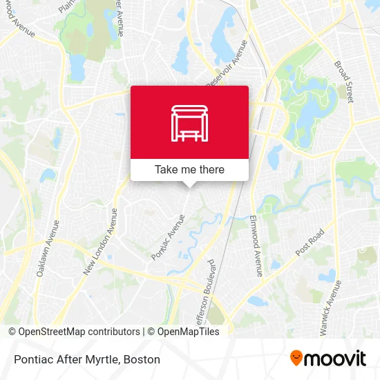 Pontiac After Myrtle map