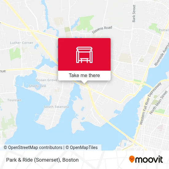 Park & Ride (Somerset) map