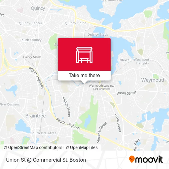 Union St @ Commercial St map