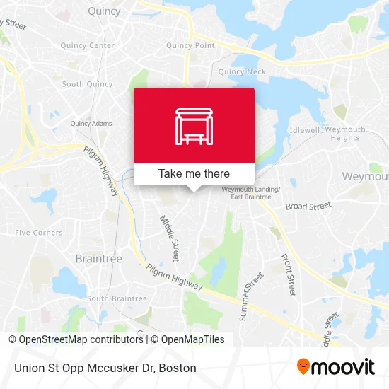 Union St Opp Mccusker Dr map