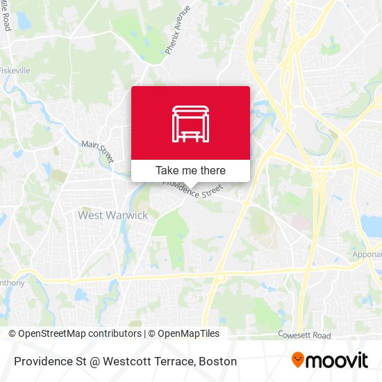 Providence St @ Westcott Terrace map